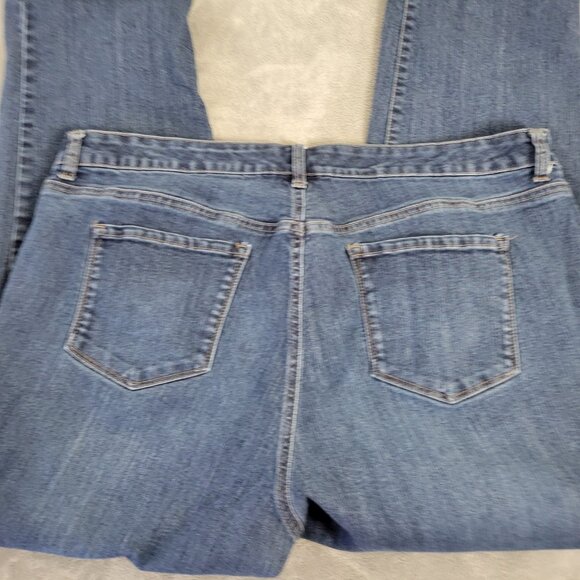 Bandolino Women's 20WS Jeans Mandie Dark Blue Denim Petite 38x27.5 SL83E - Picture 7 of 10